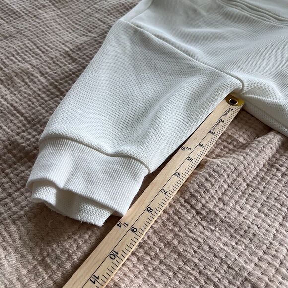 NX3 Jacket Kids Sz Medium White Full Zip Dancewear Curtain Call Costumes Hip Hop - Picture 8 of 12